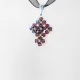 Small Cross - Theophanie-Black Organza - 1